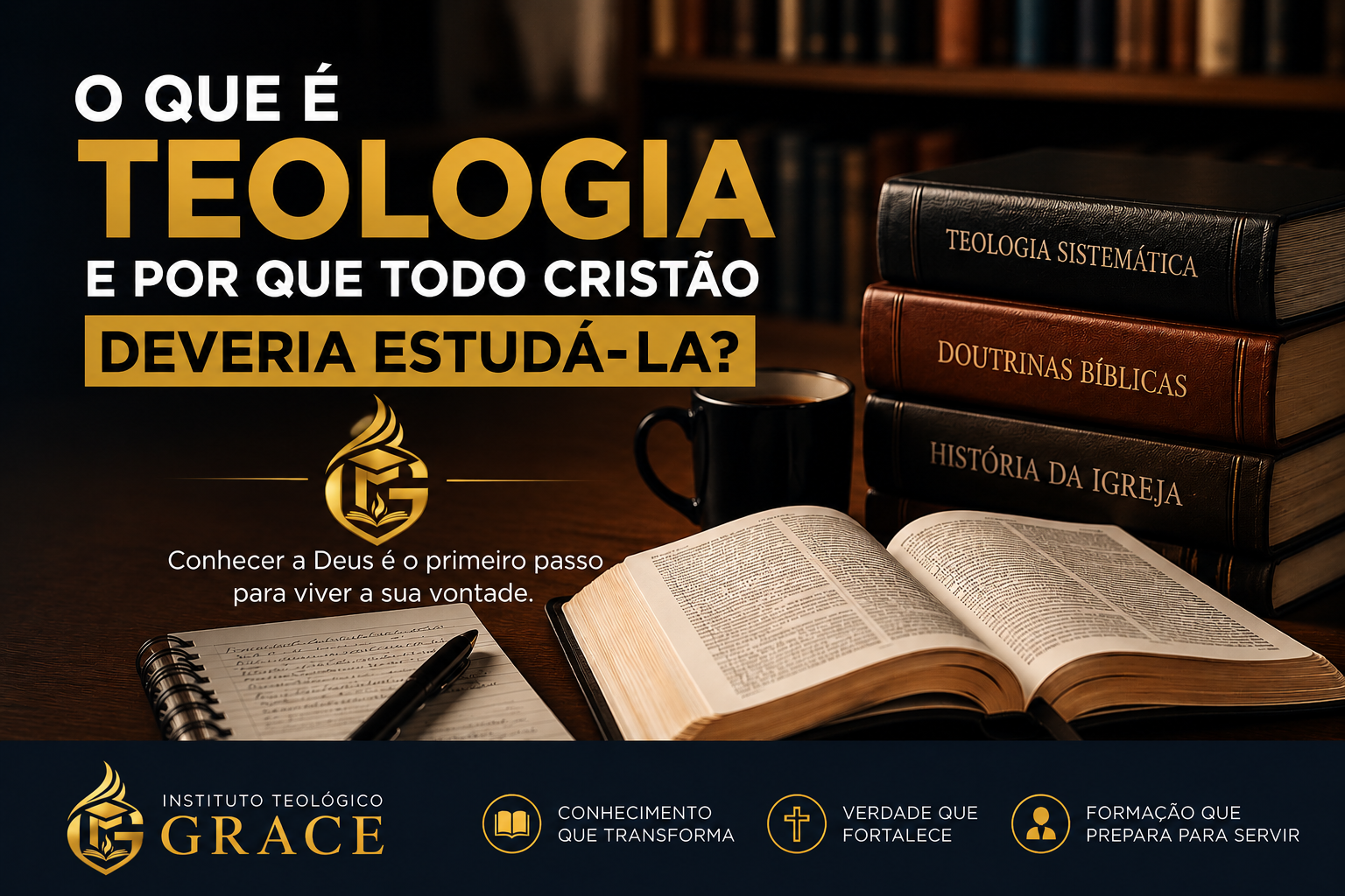 O Que é Teologia e Por Que Todo Cristão Deveria Estudá-la?