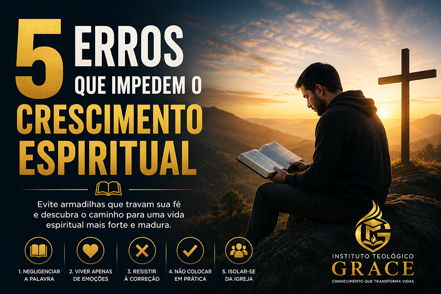 5 Erros Que Impedem o Crescimento Espiritual